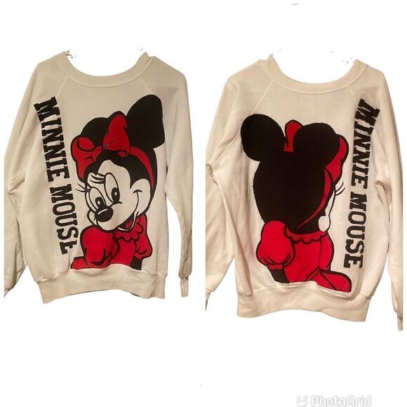 Minnie Mouse Vintage Sweatshirt - Picture 1 of 14